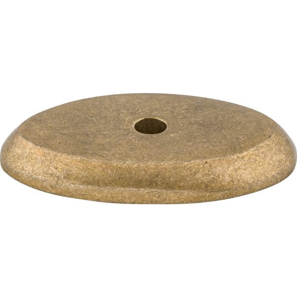 Aspen Oval Backplate 1 1/2 Inch Light Bronze