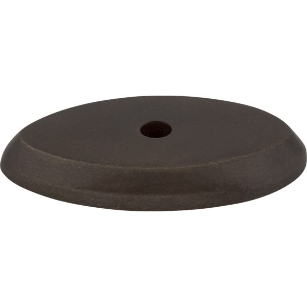 Aspen Oval Backplate 1 1/2 Inch Medium Bronze