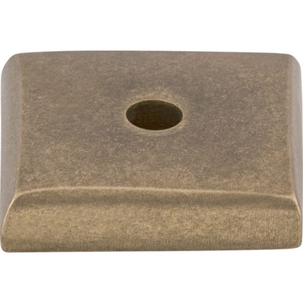 Aspen Square Backplate 7/8 Inch Light Bronze