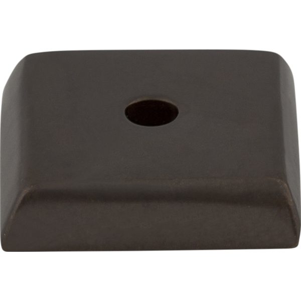 Aspen Square Backplate 7/8 Inch Medium Bronze