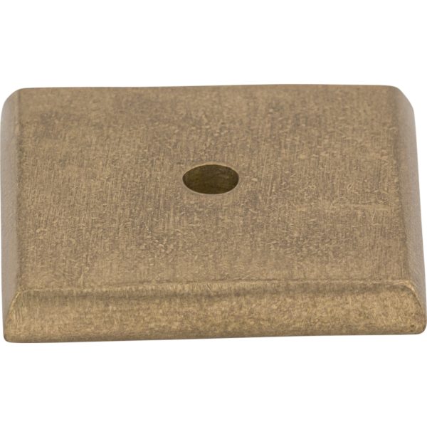Aspen Square Backplate 1 1/4 Inch Light Bronze