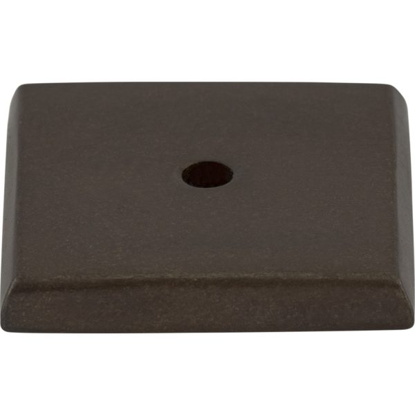 Aspen Square Backplate 1 1/4 Inch Medium Bronze