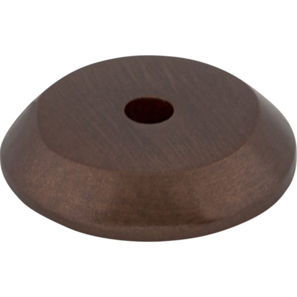 Aspen Round Backplate 7/8 Inch Mahogany Bronze
