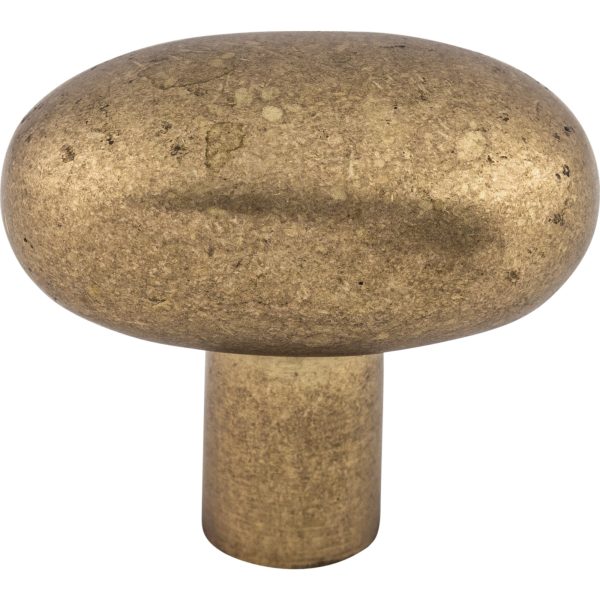 Aspen Small Potato Knob 1 9/16 Inch Light Bronze