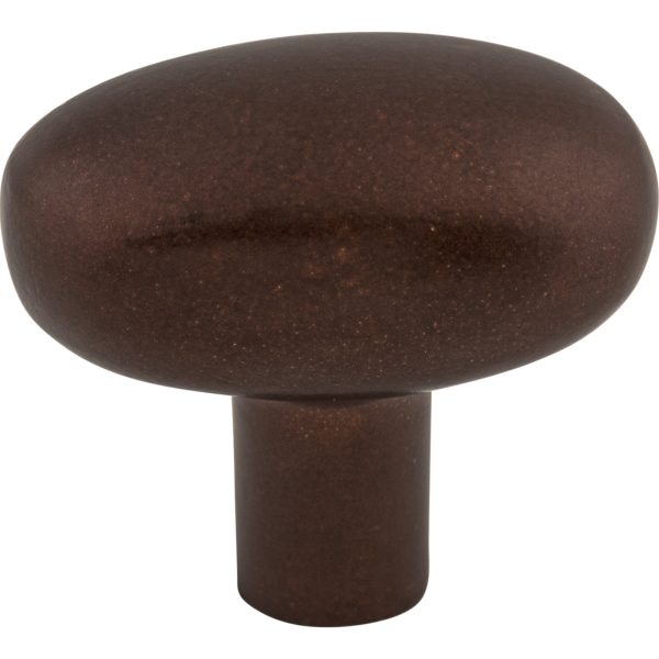 Aspen Small Potato Knob 1 9/16 Inch Mahogany Bronze
