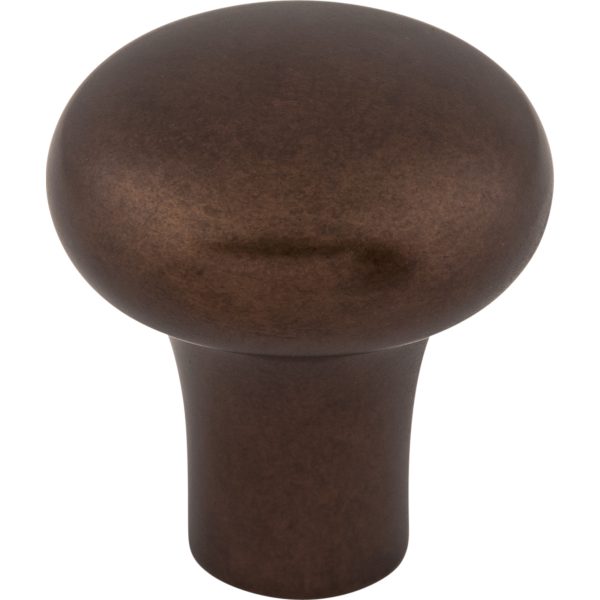 Aspen Round Knob 1 1/8 Inch Mahogany Bronze