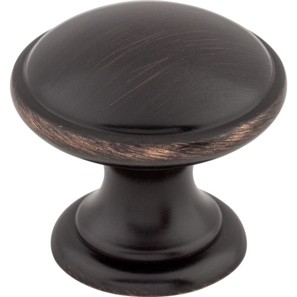 Rounded Knob 1 1/4 Inch Tuscan Bronze