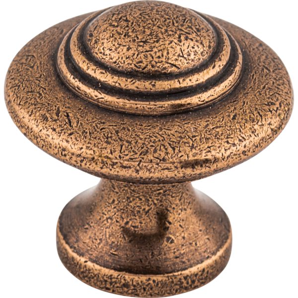 Ascot Knob 1 1/4 Inch Old English Copper