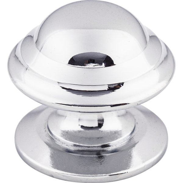 Empress Knob 1 3/8 Inch Polished Chrome