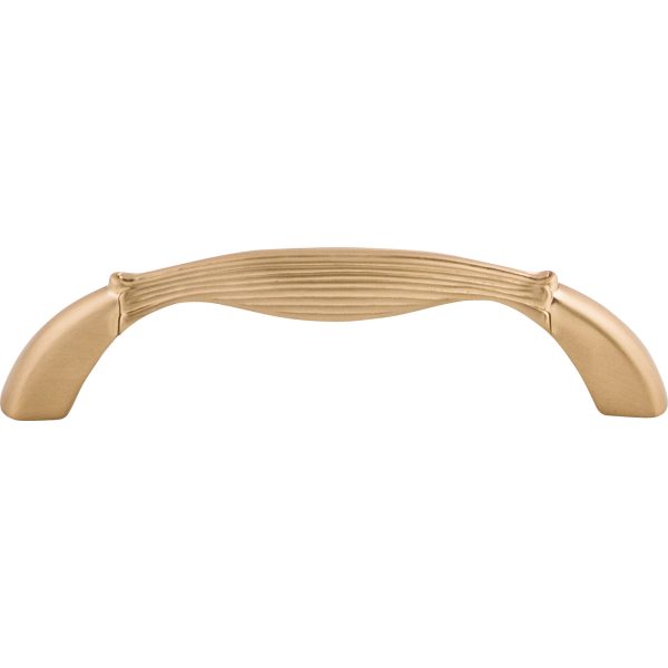 Straight Pull 3 3/4 Inch (c-c) Brushed Bronze