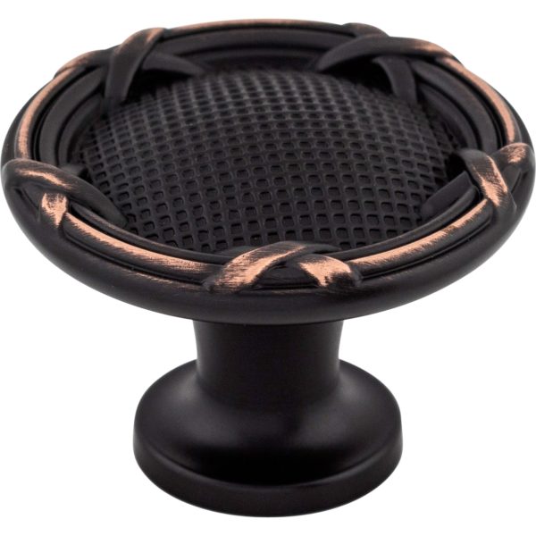 Ribbon & Reed Knob 1 1/4 Inch Tuscan Bronze