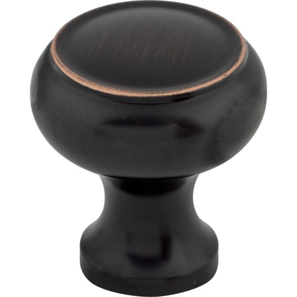 Normandy Knob 1 1/8 Inch Tuscan Bronze
