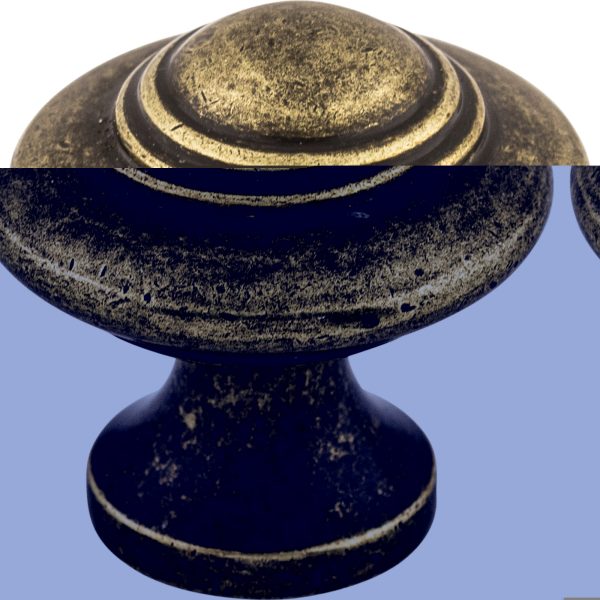 Ascot Knob 1 1/4 Inch German Bronze