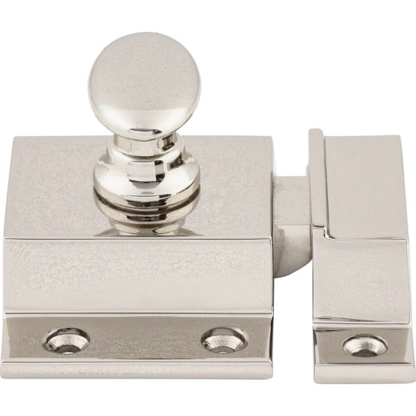 Cabinet Latch 2 Inch Polished Nickel