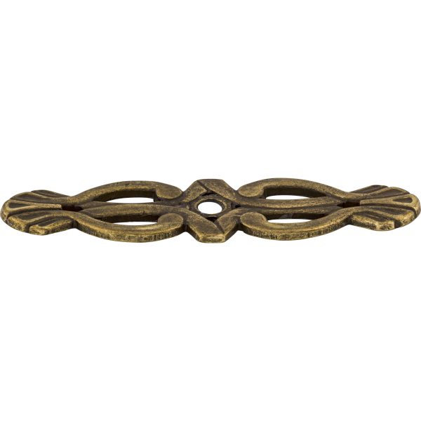 Newton Backplate 3 3/16 Inch German Bronze