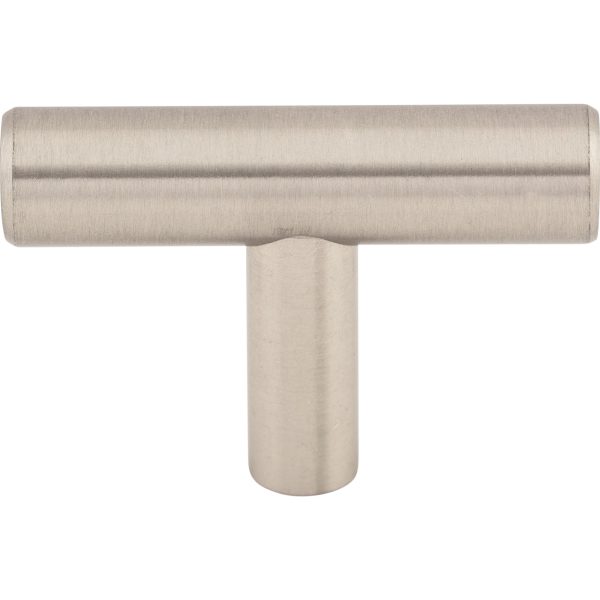 Hopewell T-Handle 2 Inch Brushed Satin Nickel