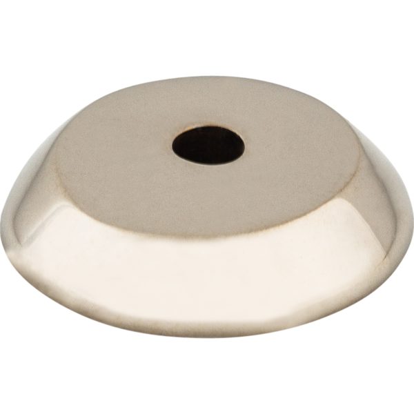 Aspen II Round Backplate 7/8 Inch Polished Nickel