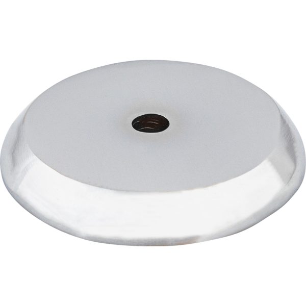 Aspen II Round Backplate 1 1/4 Inch Polished Chrome