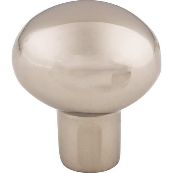 Aspen II Small Egg Knob 1 3/16 Inch Polished Nickel