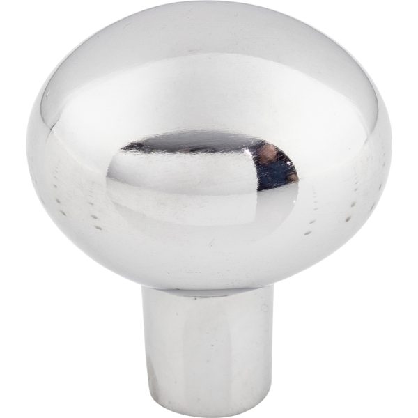 Aspen II Large Egg Knob 1 7/16 Inch Polished Chrome