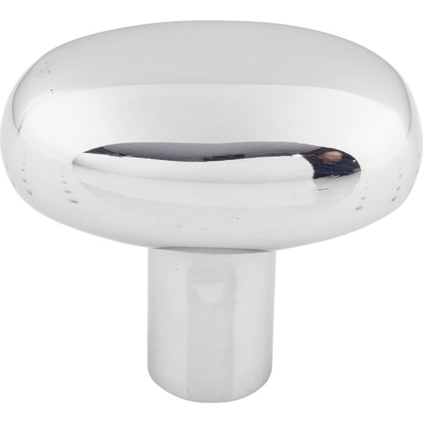 Aspen II Small Potato Knob 1 9/16 Inch Polished Chrome