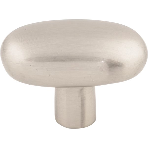 Aspen II Large Potato Knob 2 Inch Brushed Satin Nickel