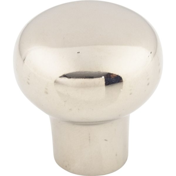 Aspen II Round Knob 7/8 Inch Polished Nickel