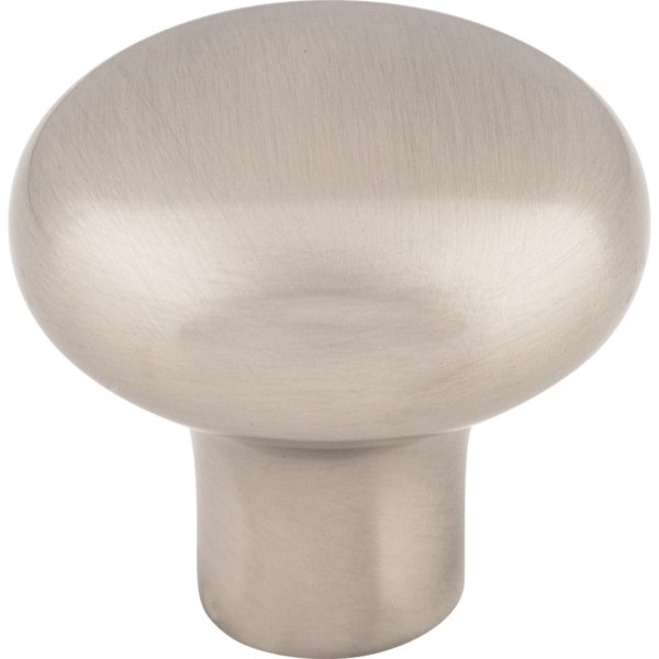 Aspen II Round Knob 1 3/8 Inch Brushed Satin Nickel