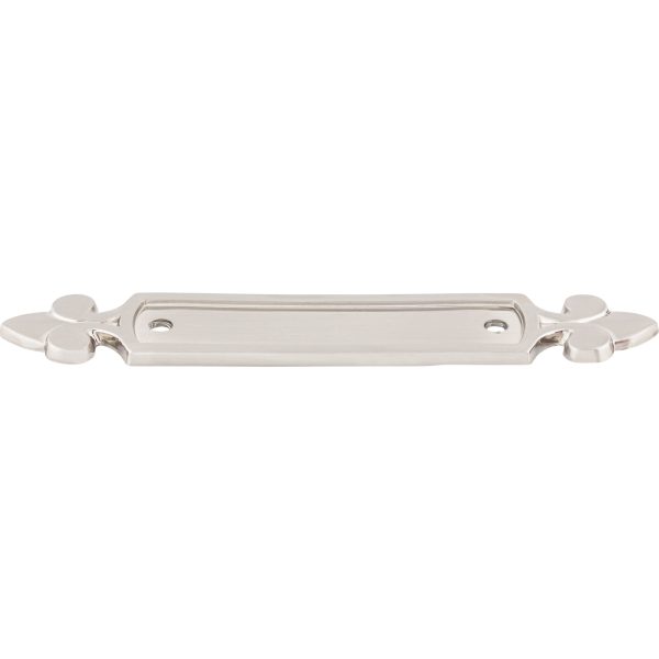 Dover Backplate 2 1/2 Inch (c-c) Brushed Satin Nickel