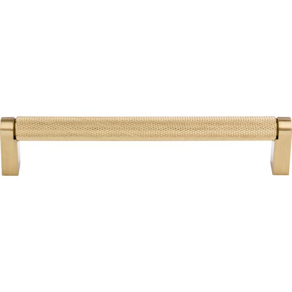 Amwell Bar Pull 6 5/16 Inch (c-c) Honey Bronze