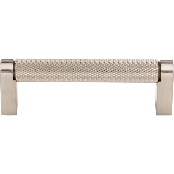 Amwell Bar Pull 3 3/4 Inch (c-c) Brushed Satin Nickel