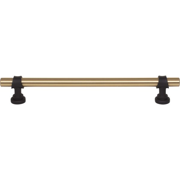 Bit Pull 7 9/16 Inch (c-c) Honey Bronze and Flat Black