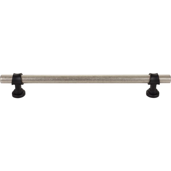 Bit Appliance Pull 18 Inch (c-c) Pewter Antique and Flat Black