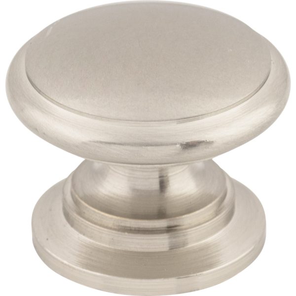 Ray Knob 1 1/4 Inch Brushed Satin Nickel