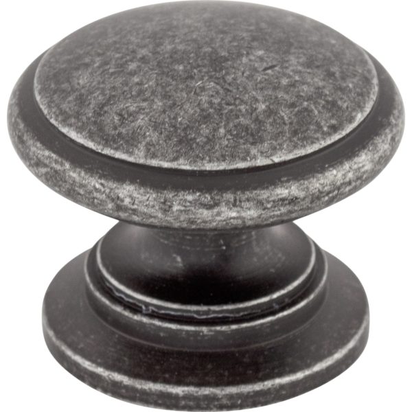 Ray Knob 1 1/4 Inch Black Iron