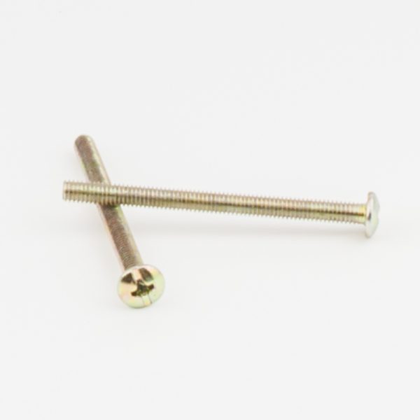 M4-50mm, 2 Inch Solid Screw Phillips Pan Head