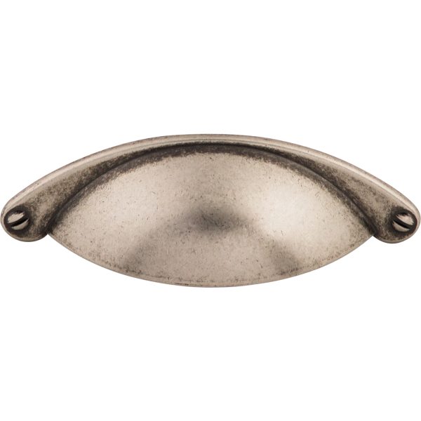Arendal Cup Pull 2 1/2 Inch (c-c) Pewter Antique