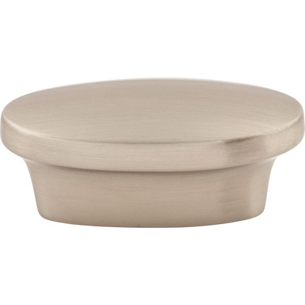 Oval Pull 5/8 Inch (c-c) Brushed Satin Nickel