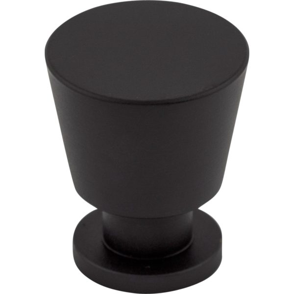 Rocks Knob 7/8 Inch Flat Black