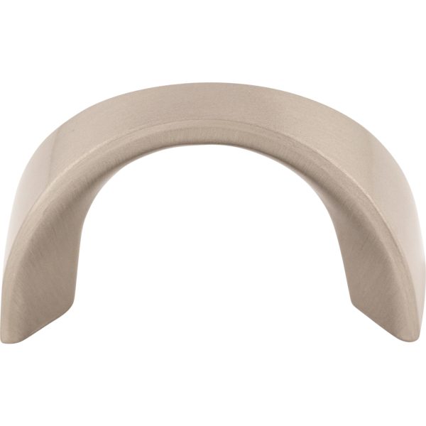 Crescent U-Pull 1 1/4 Inch (c-c) Brushed Satin Nickel