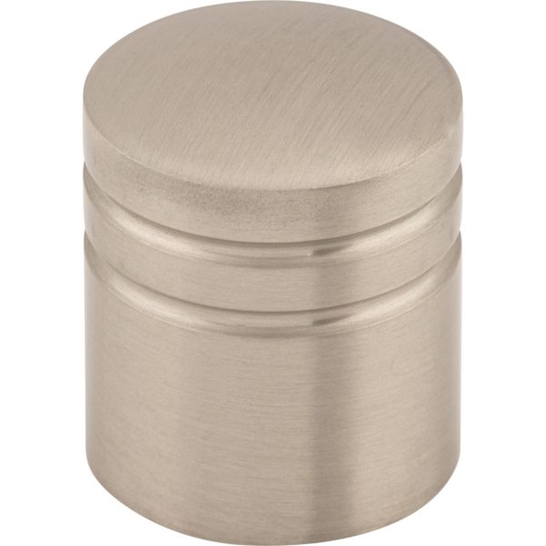 Stacked Knob 1 Inch Brushed Satin Nickel