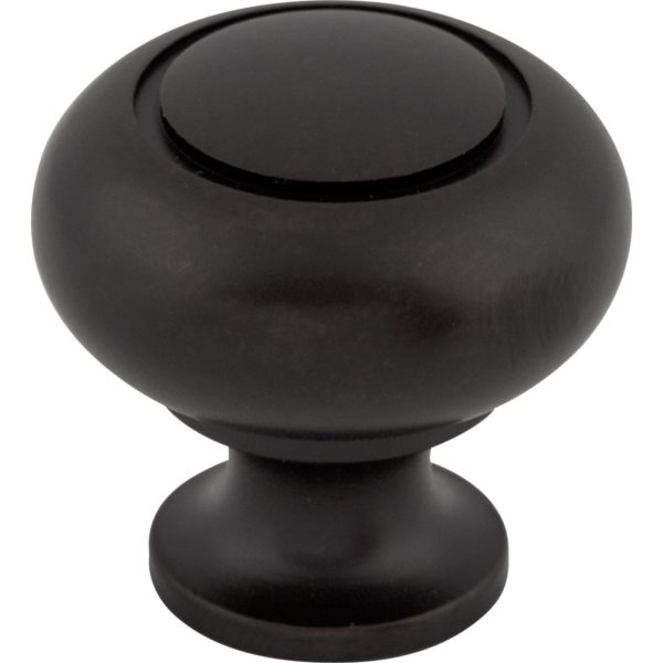 Ring Knob 1 1/4 Inch Patina Black
