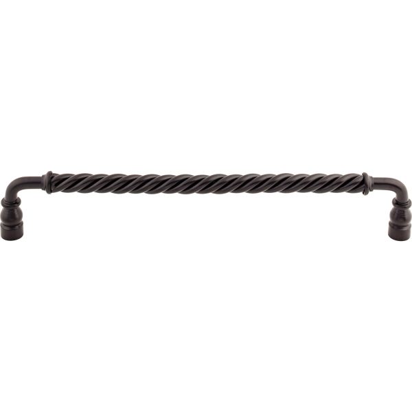 Twisted Bar Pull 12 Inch (c-c) Patina Black