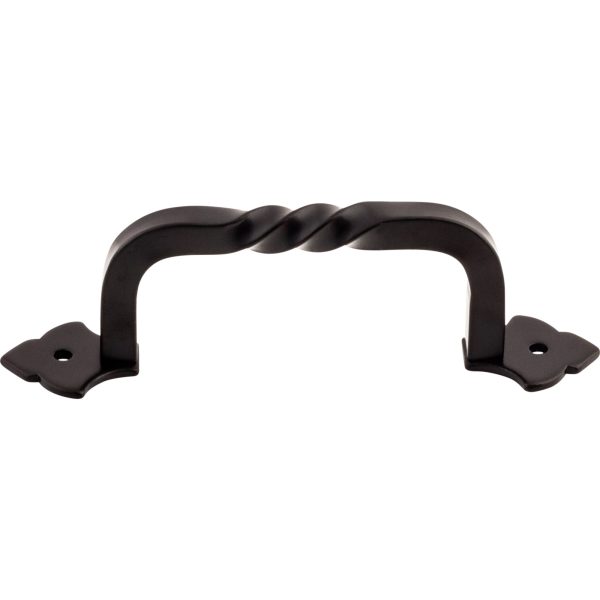 Fixed Norman Crest Pull 4 Inch (c-c) Patina Black