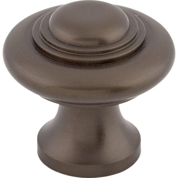 Ascot Knob 1 1/4 Inch Oil Rubbed Bronze