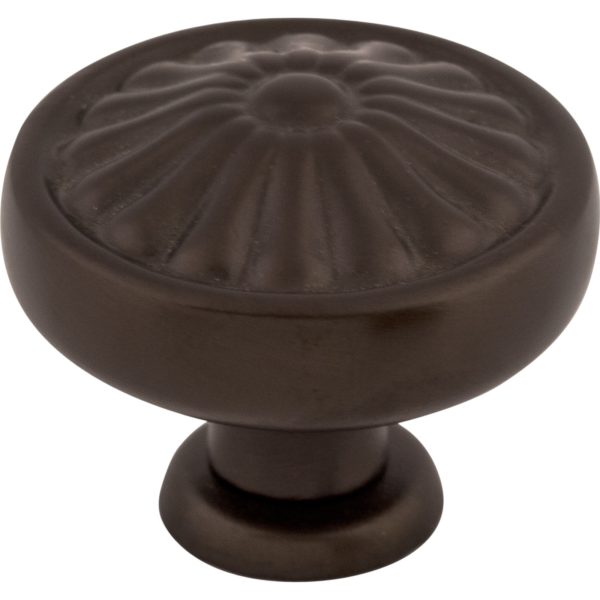 Flower Knob 1 1/4 Inch Oil Rubbed Bronze