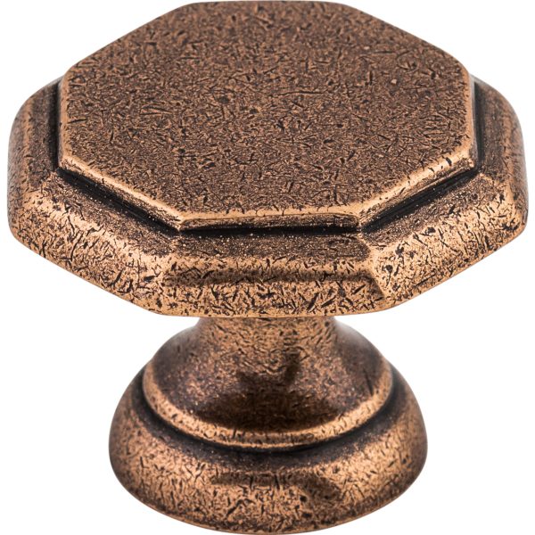 Devon Knob 1 1/4 Inch Old English Copper