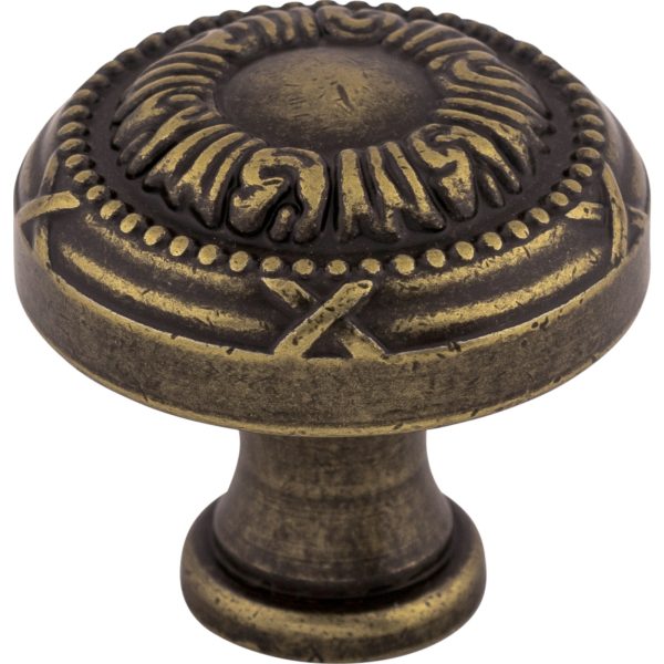 Ribbon Knob 1 1/4 Inch German Bronze