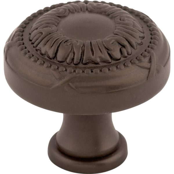 Ribbon Knob 1 1/4 Inch Oil Rubbed Bronze