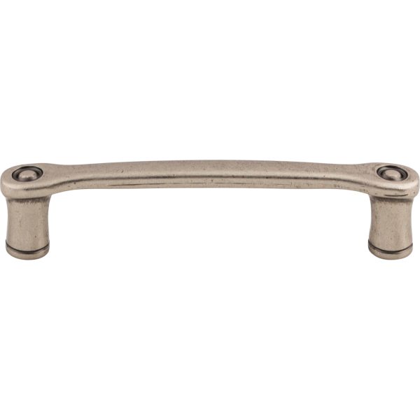 Link Pull 3 3/4 Inch (c-c) Pewter Antique